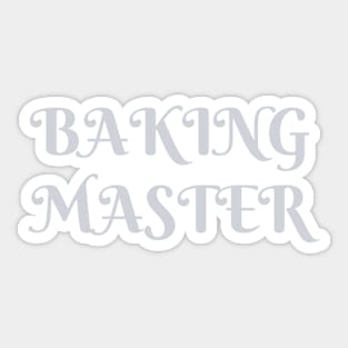 Baking Master Sticker